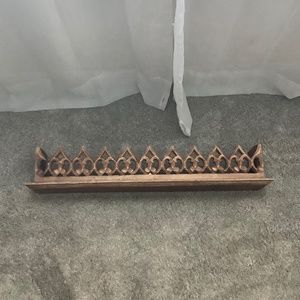 COPY - Brown patterned shelf